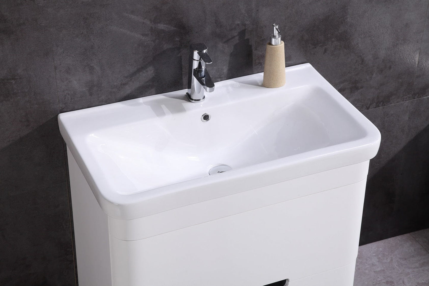 Legion Furniture Bathroom Vanity With Led Mirror- PVC