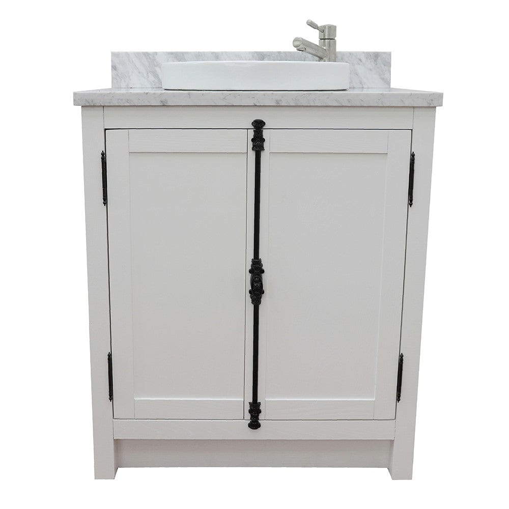 Bellaterra 31" Single Vanity in Glacier Ash Finish