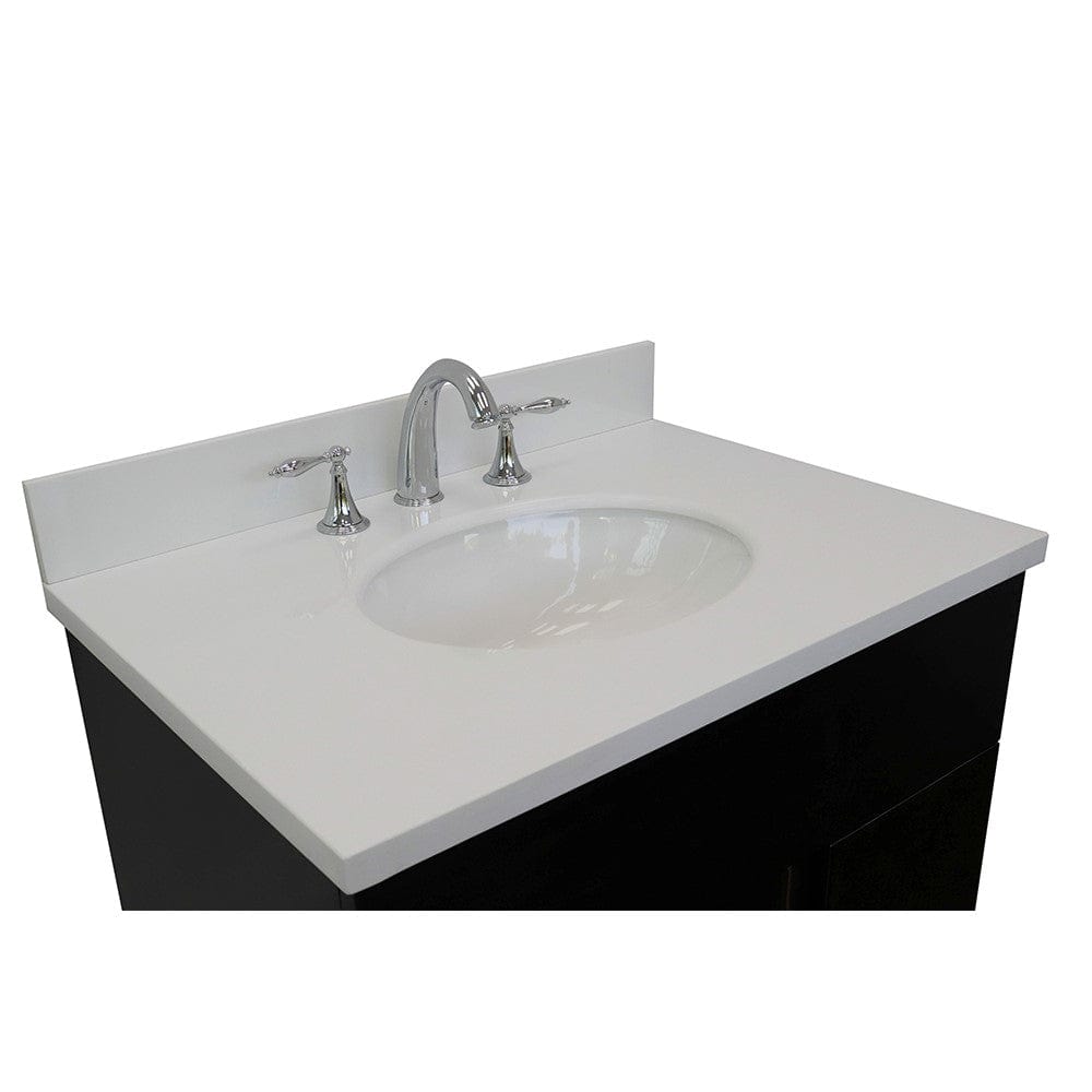 Bellaterra 31" Single Vanity in Silvery Brown Finish