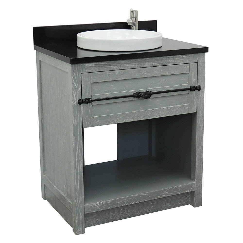 Bellaterra 31" Single Vanity in Gray Ash Finish