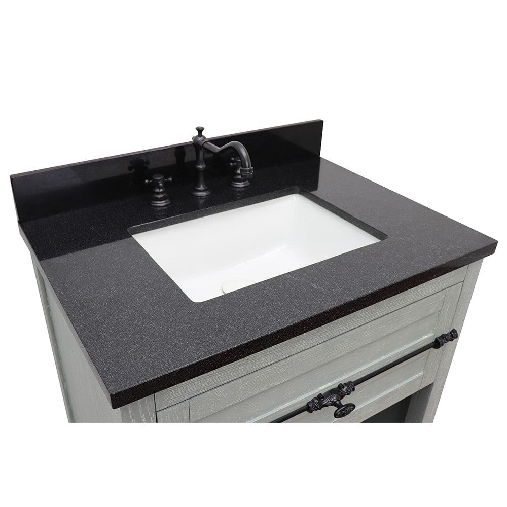 Bellaterra 31" Single Vanity in Gray Ash Finish