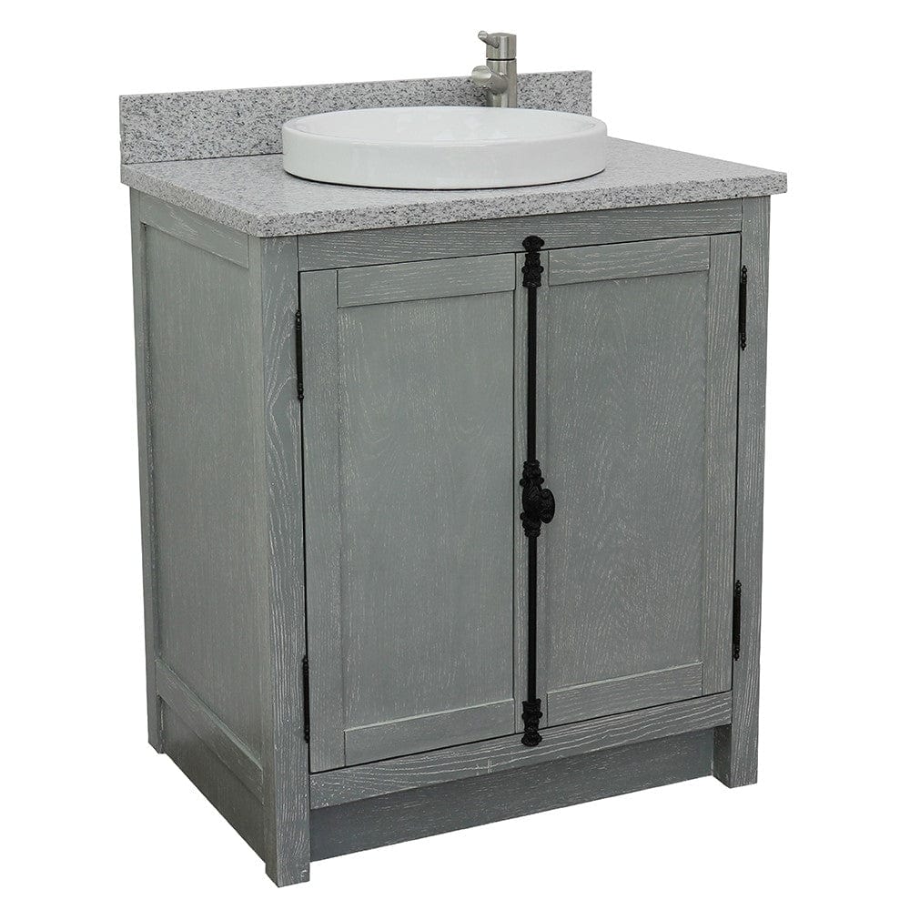 Bellaterra 31" Single Vanity in Gray Ash Finish