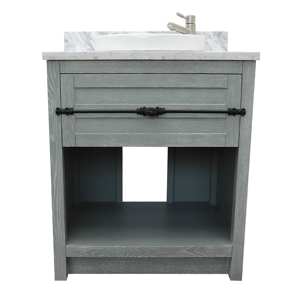 Bellaterra 31" Single Vanity in Gray Ash Finish