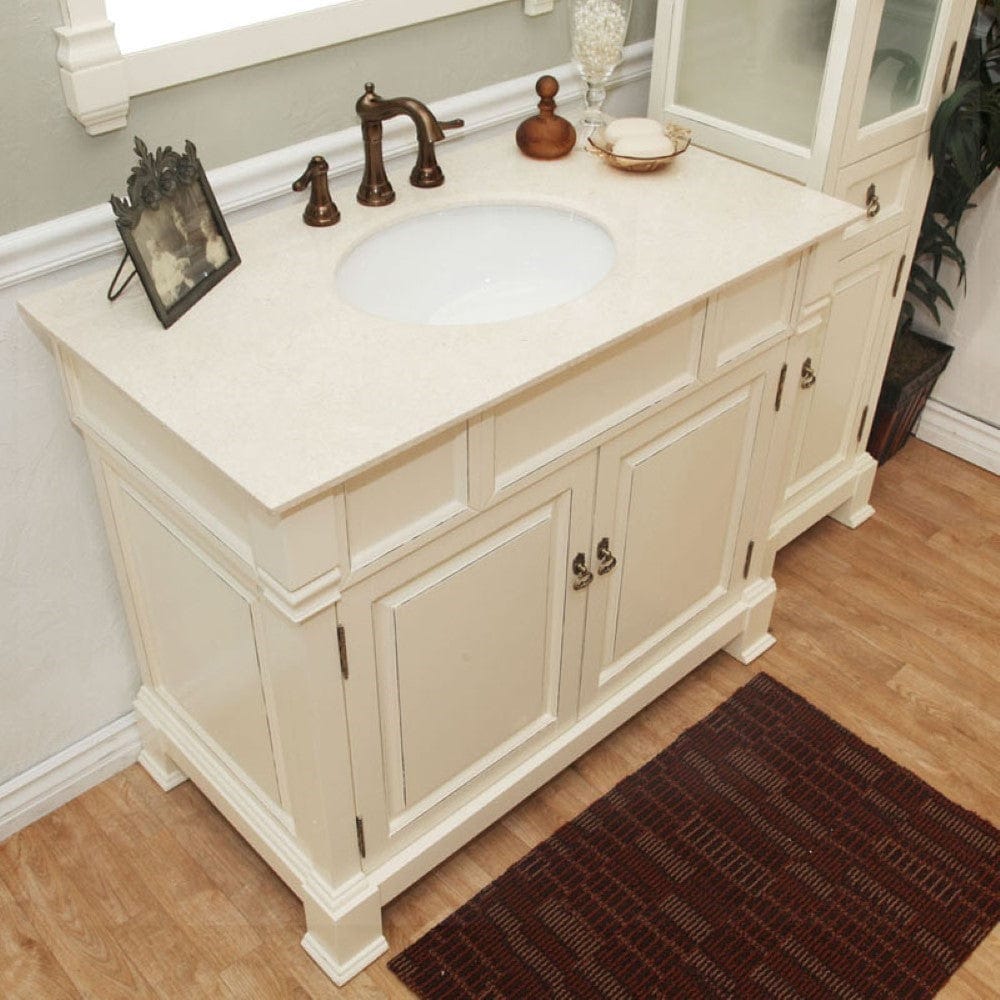 Bellaterra 42 in Single Sink Vanity Wood