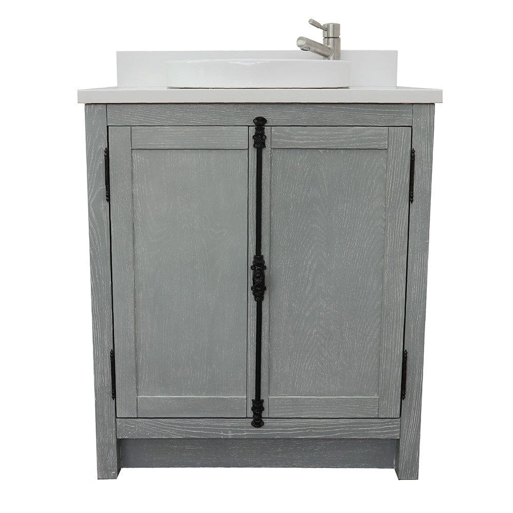 Bellaterra 31" Single Vanity in Gray Ash Finish