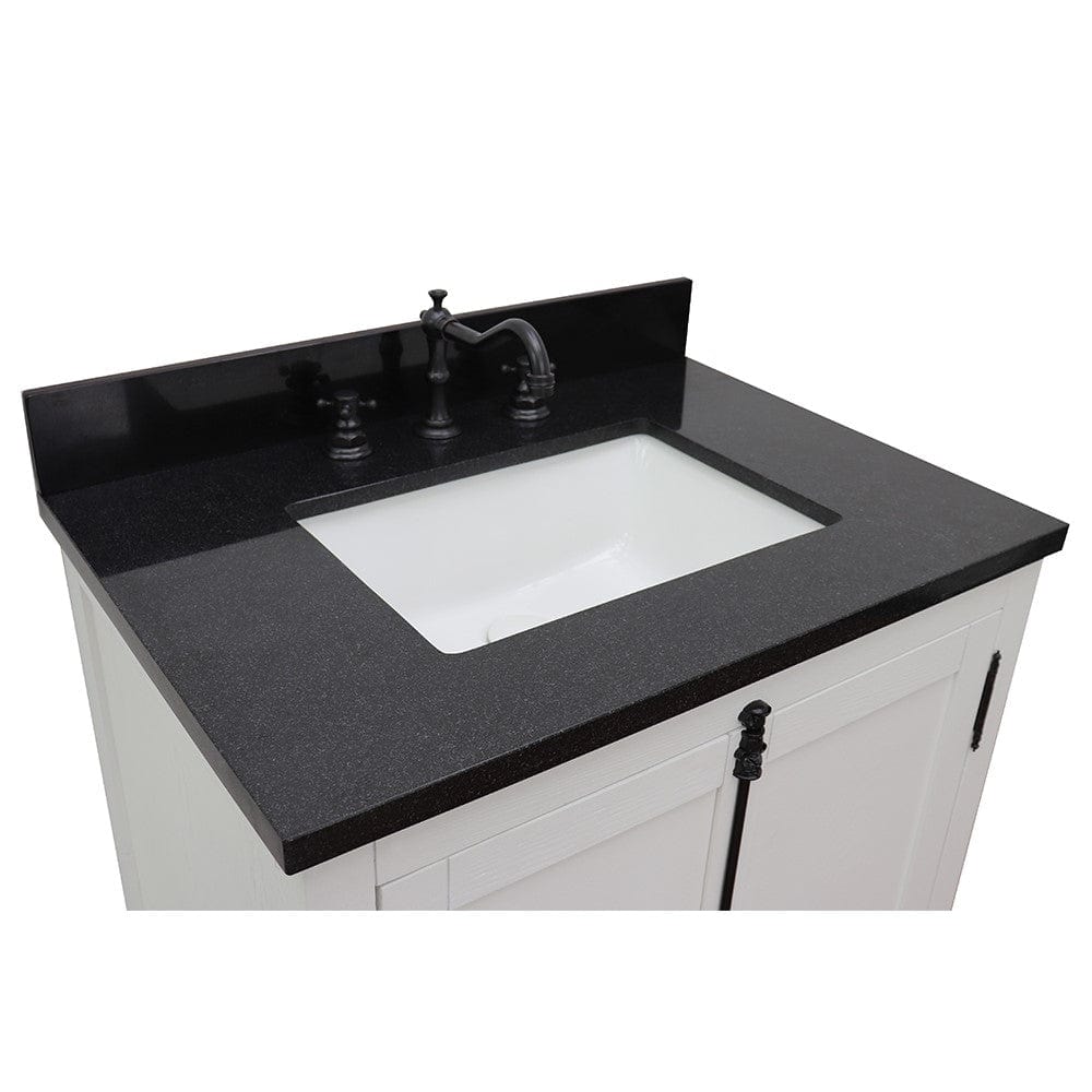 Bellaterra 31" Single Vanity in Glacier Ash Finish