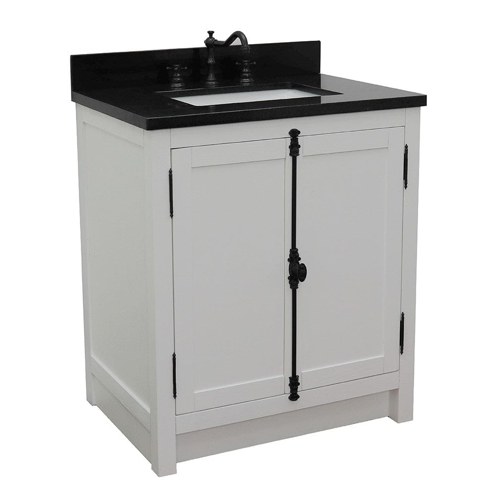 Bellaterra 31" Single Vanity in Glacier Ash Finish