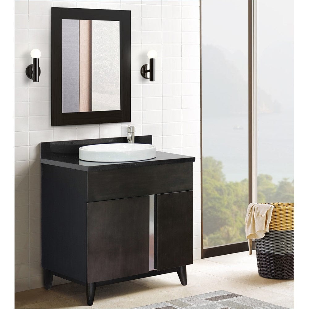 Bellaterra 31" Single Vanity in Silvery Brown Finish