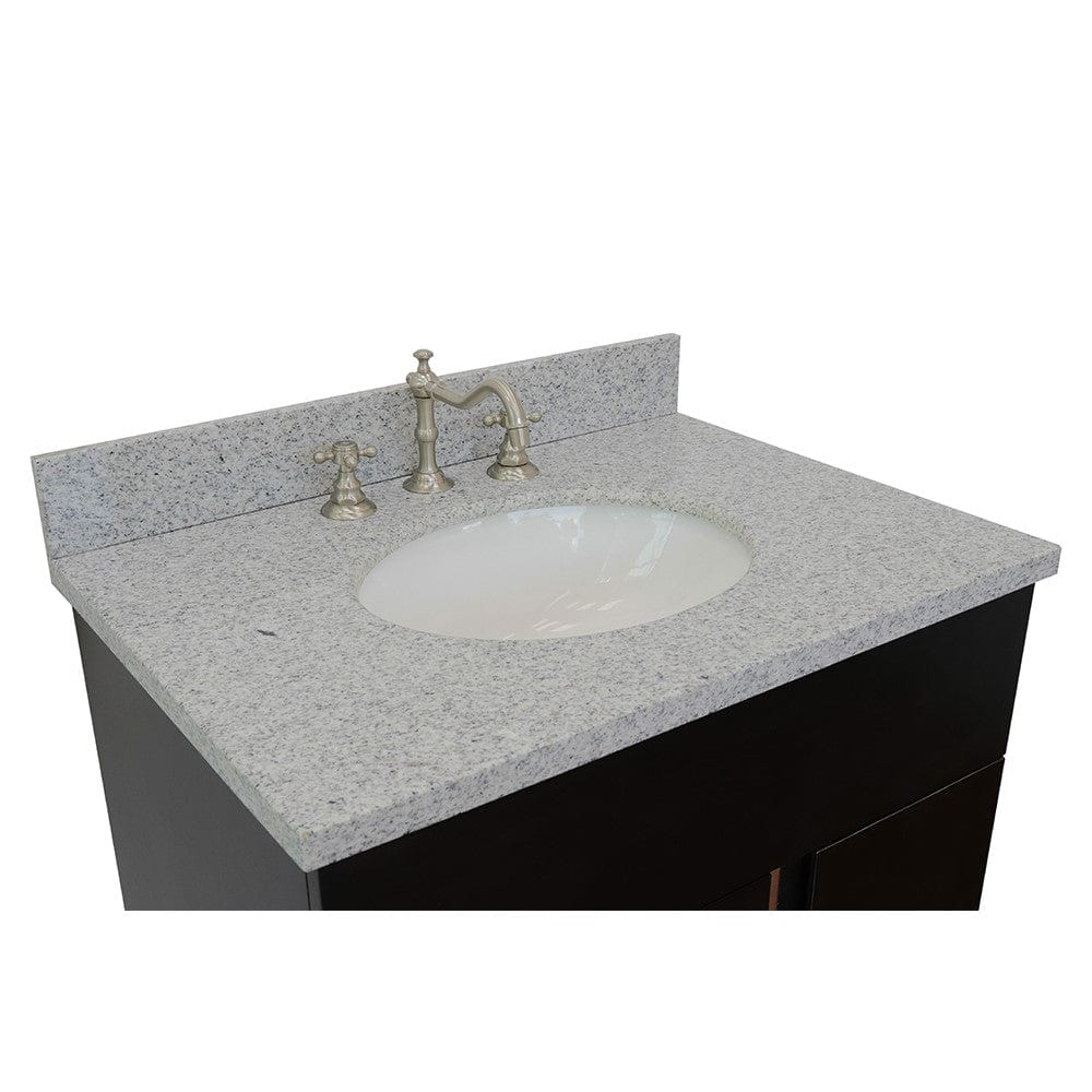 Bellaterra 31" Single Vanity in Silvery Brown Finish