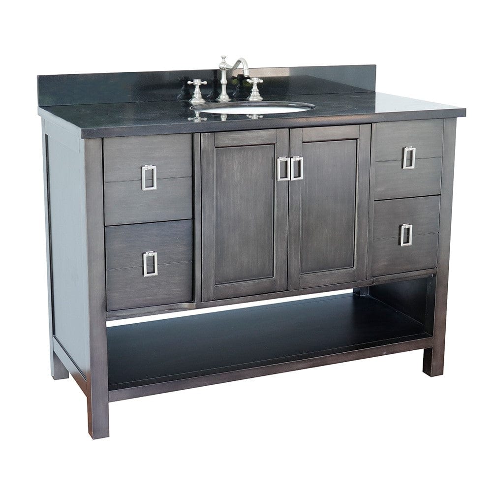 Bellaterra 49" Single Vanity in Silvery Brown Finish