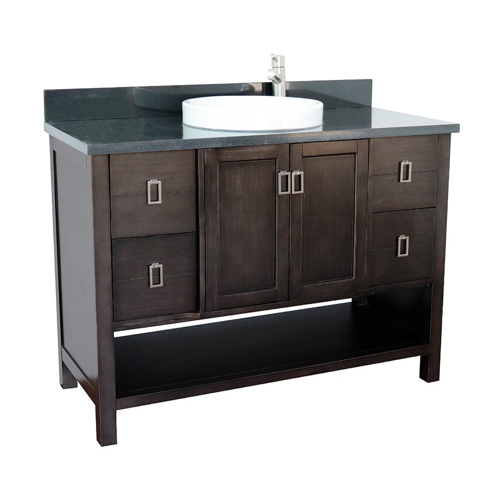 Bellaterra 49" Single Vanity in Silvery Brown Finish