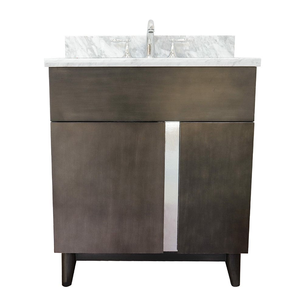 Bellaterra 31" Single Vanity in Silvery Brown Finish