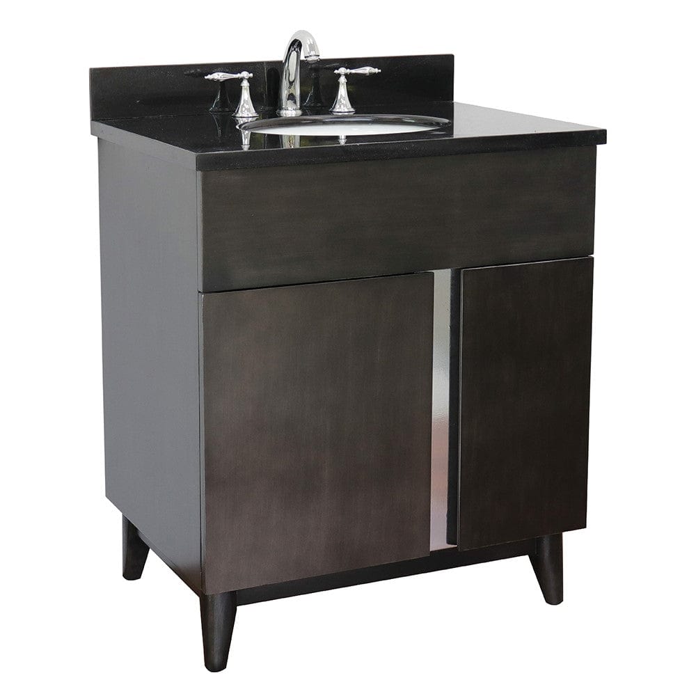 Bellaterra 31" Single Vanity in Silvery Brown Finish