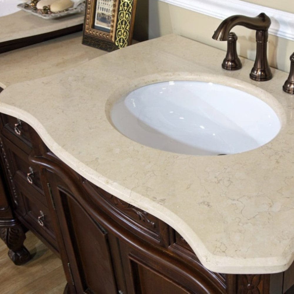 Bellaterra 82.7 in. Double Sink Vanity