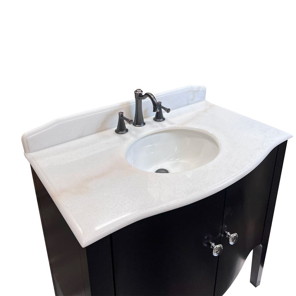 Bellaterra 36.6 in Single Sink Vanity