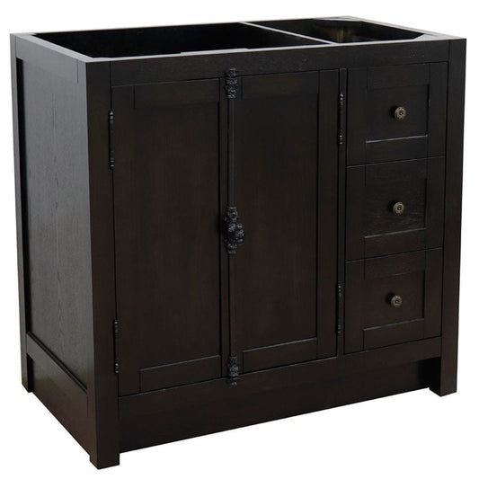 Bellaterra 36" Single Vanity Cabinet Only - Left/Right