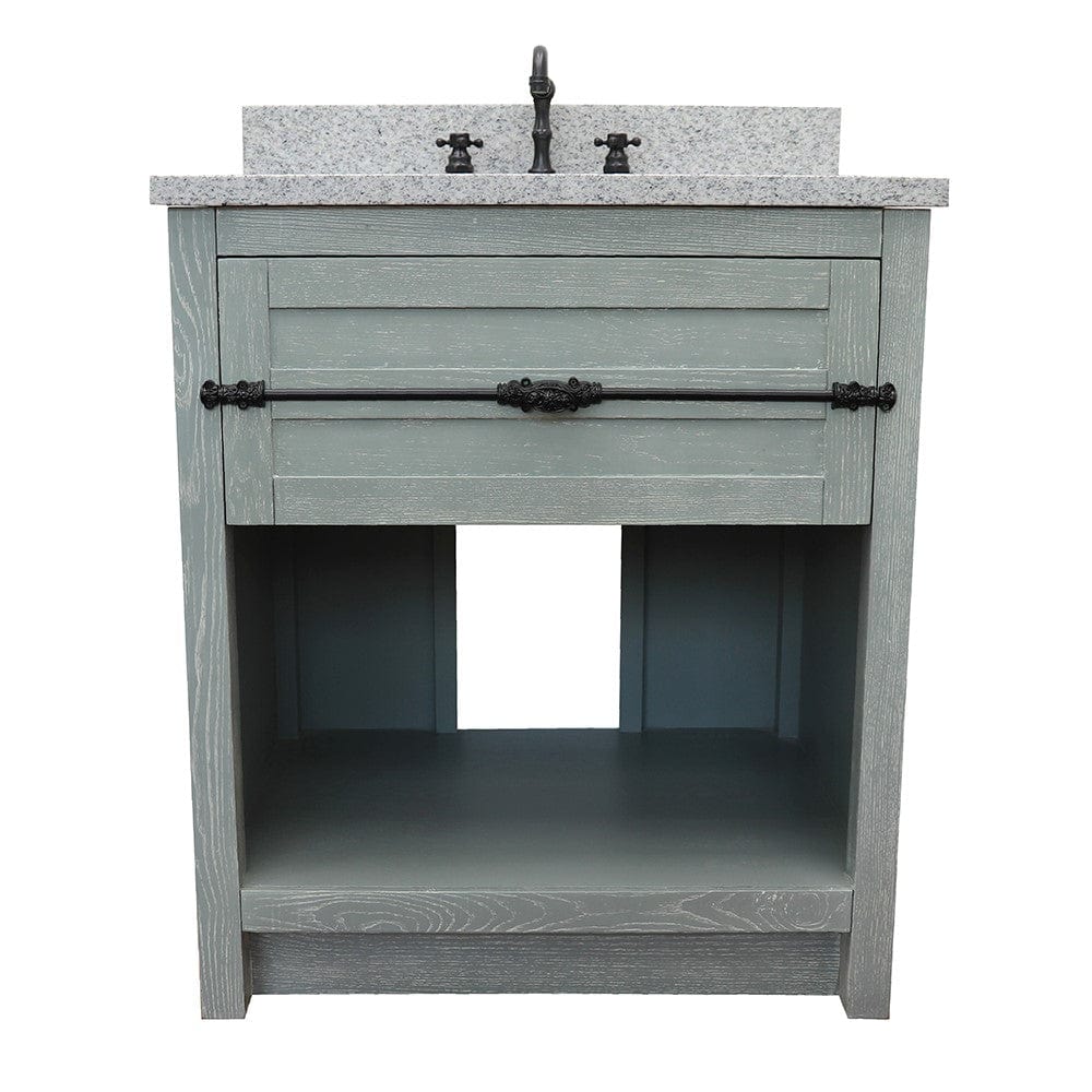 Bellaterra 31" Single Vanity in Gray Ash Finish