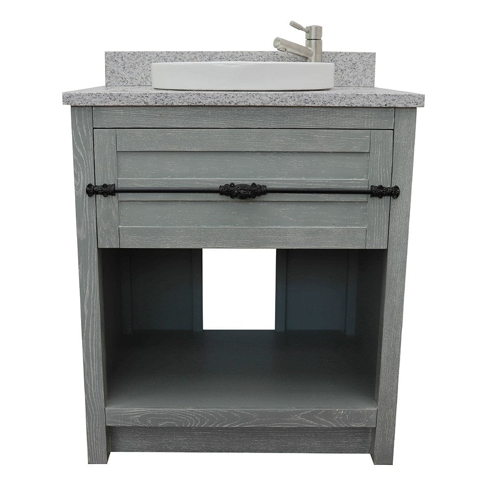 Bellaterra 31" Single Vanity in Gray Ash Finish