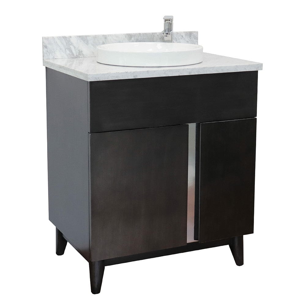 Bellaterra 31" Single Vanity in Silvery Brown Finish