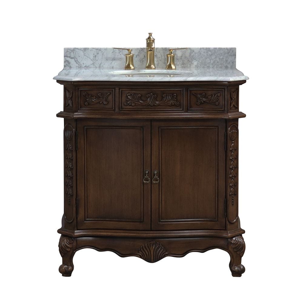 Bellaterra 34.6 in. Single Sink Vanity