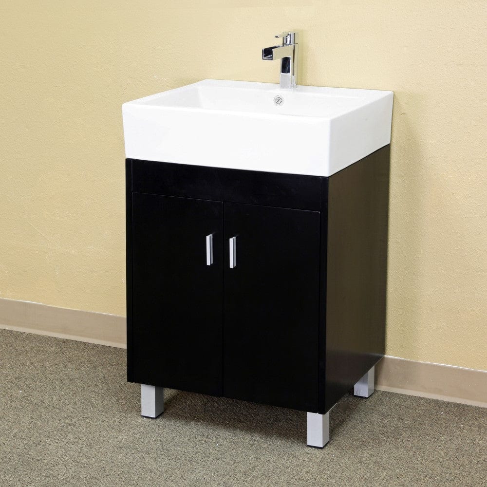 Bellaterra 22.8 in Single sink vanity-wood-dark espresso 203146