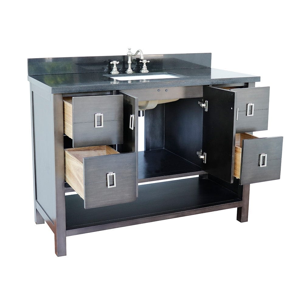 Bellaterra 49" Single Vanity in Silvery Brown Finish