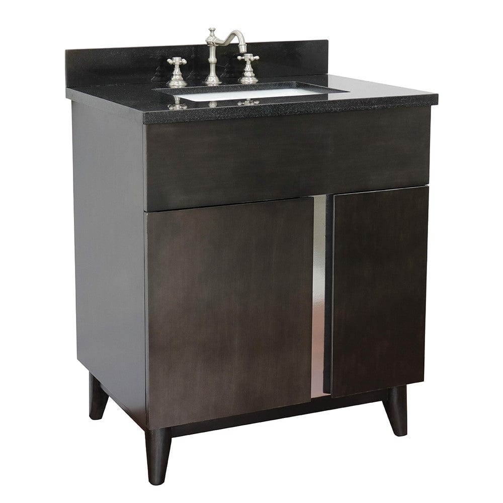 Bellaterra 31" Single Vanity in Silvery Brown Finish