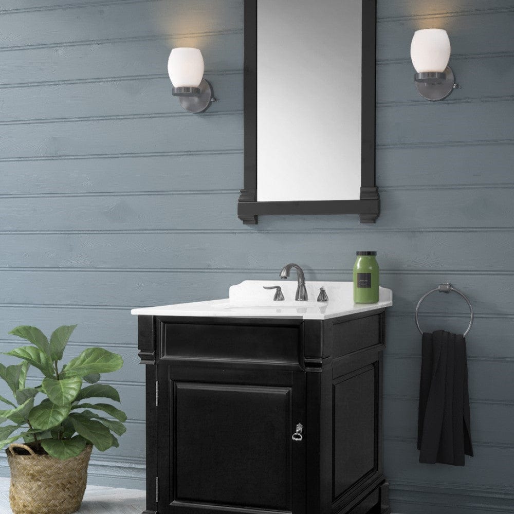 Bellaterra 30 in Single Sink Vanity Wood