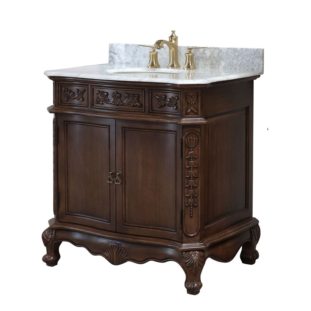 Bellaterra 34.6 in. Single Sink Vanity