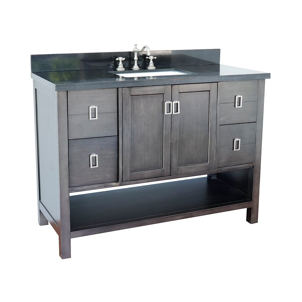 Bellaterra 49" Single Vanity in Silvery Brown Finish