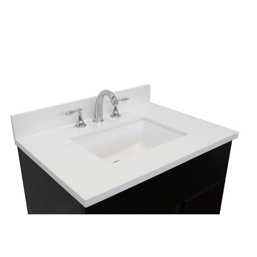 Bellaterra 31" Single Vanity in Silvery Brown Finish