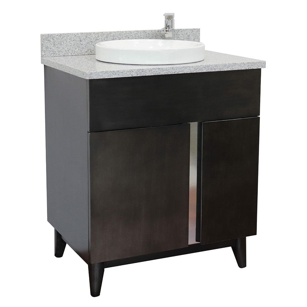 Bellaterra 31" Single Vanity in Silvery Brown Finish