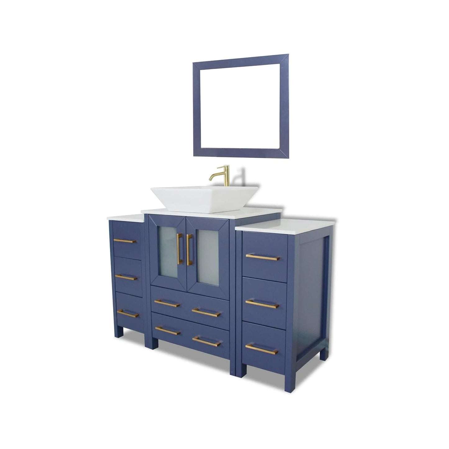 Vanity Art Ravenna 48" Single Sink Bathroom Vanity Combo Set