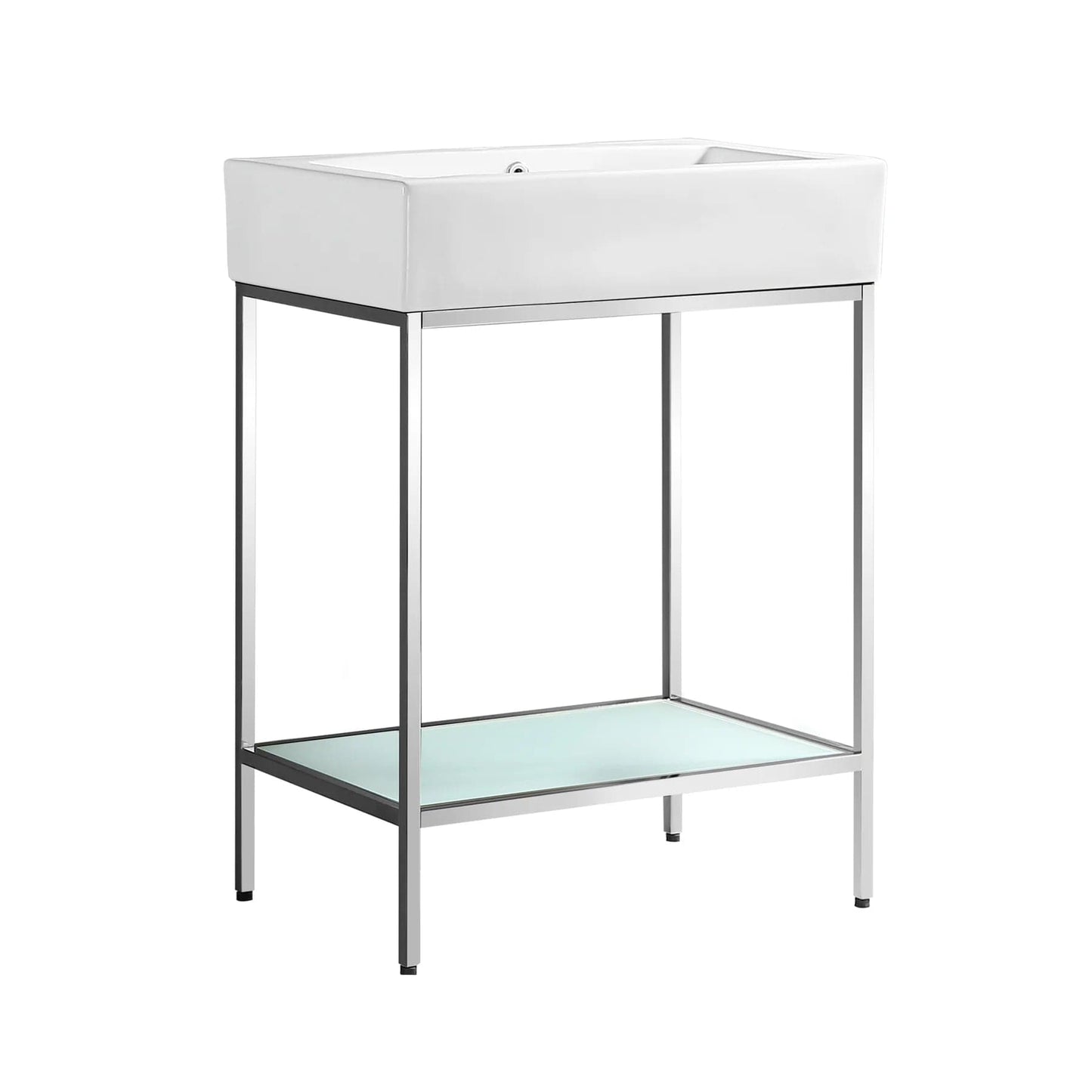 Swiss Madison Pierre 24 Single, Freestanding, Metal Frame Bathroom Vanity