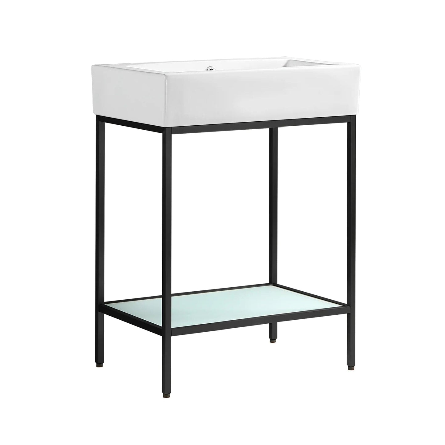 Swiss Madison Pierre 24 Single, Freestanding, Metal Frame Bathroom Vanity